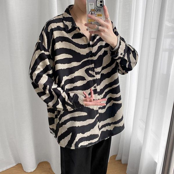 men's casual shirts autumn men leopard long sleeve shirt japanese-style lapel street fashion jacket, White;black
men's casual shirts autumn men leopard long sleeve shirt japanese-style lapel street fashion jacket, White;black