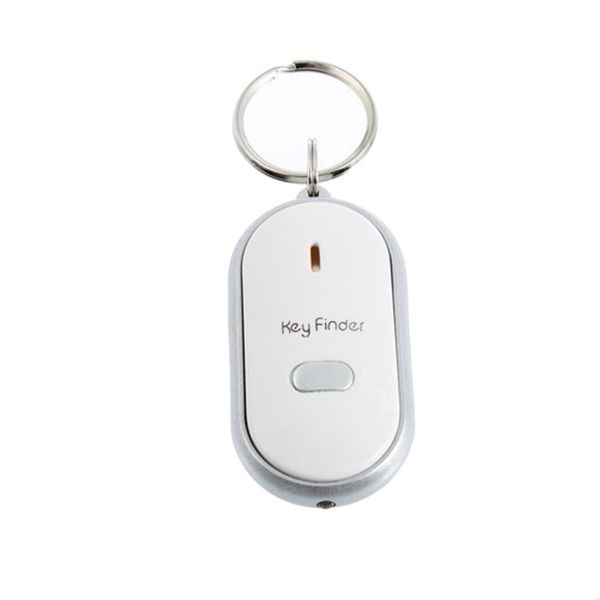 whistle led light torch remote sound control lost key finder locator remote keychain keychain keyring with whistle claps, Silver
whistle led light torch remote sound control lost key finder locator remote keychain keychain keyring with whistle claps, Silver
