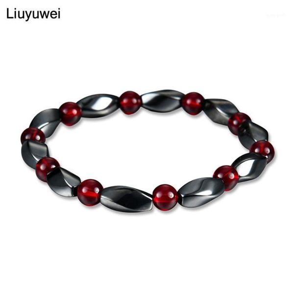 charm bracelets liuyuwei fashion natural stone magnetite black gallstone beaded bracelet hematite health bangle for women jewelry ywlg76281, Golden;silver
charm bracelets liuyuwei fashion natural stone magnetite black gallstone beaded bracelet hematite health bangle for women jewelry ywlg76281, Golden;silver