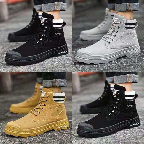 martin boots men's 2021 autumn british mid breathable high shoes short tooling, Black
martin boots men's 2021 autumn british mid breathable high shoes short tooling, Black