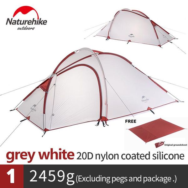 naturehike factory hiby family tent 20d silicone fabric waterproof double-layer 3 person season camping one room hall tents and shelters
naturehike factory hiby family tent 20d silicone fabric waterproof double-layer 3 person season camping one room hall tents and shelters