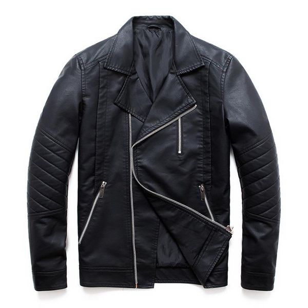 men's fur & faux boutique punk leather jacket men multi zipper motorcycle jackets coats slim fit pu clothing m-5xl, Black
men's fur & faux boutique punk leather jacket men multi zipper motorcycle jackets coats slim fit pu clothing m-5xl, Black