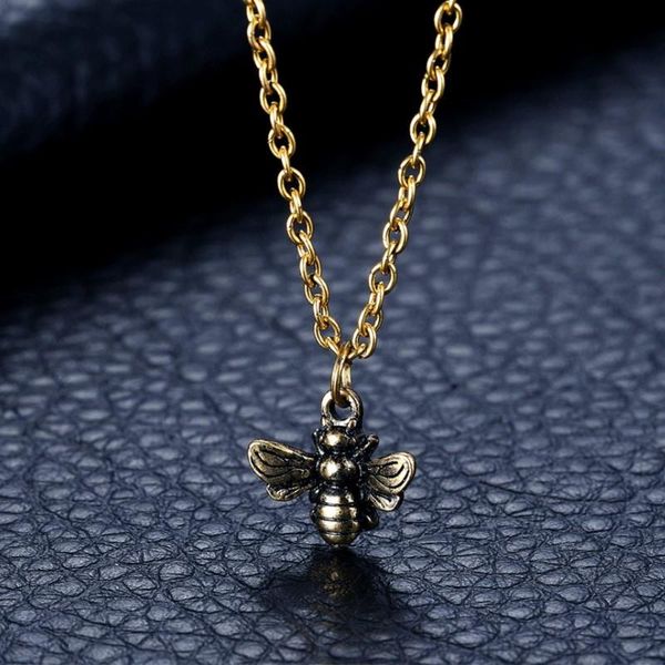 pendant necklaces cute compact bee necklace classic simple insect long chain jewelry gift for women girl fashion charm choker, Silver
pendant necklaces cute compact bee necklace classic simple insect long chain jewelry gift for women girl fashion charm choker, Silver