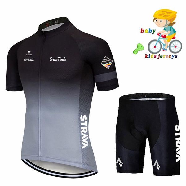 summer strava mtb kid cycling jersey short set sleeve bicycle children clothing wear clothes racing sets, Black;blue
summer strava mtb kid cycling jersey short set sleeve bicycle children clothing wear clothes racing sets, Black;blue
