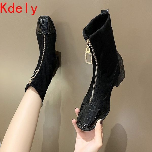 boots spring and autumn women's all-match mid-heel riding single shoes list 2vaz, Black
boots spring and autumn women's all-match mid-heel riding single shoes list 2vaz, Black