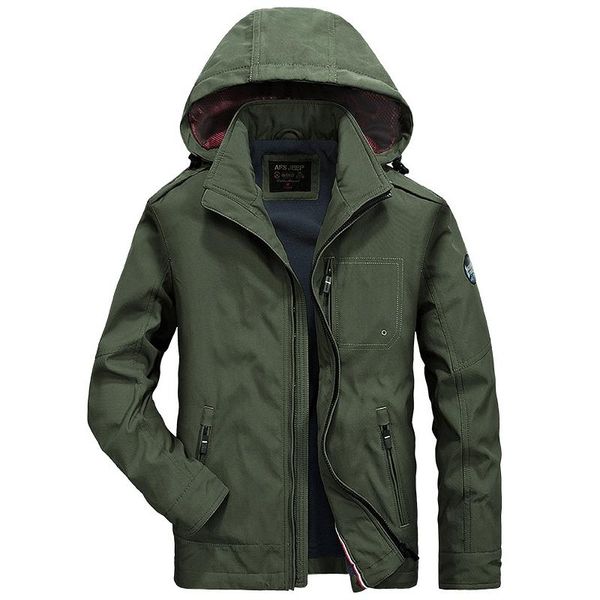men's jackets brand jacket men military coats outwear fleece coat solid wide-waisted hooded jaqueta masculina m-4xl, Black;brown
men's jackets brand jacket men military coats outwear fleece coat solid wide-waisted hooded jaqueta masculina m-4xl, Black;brown
