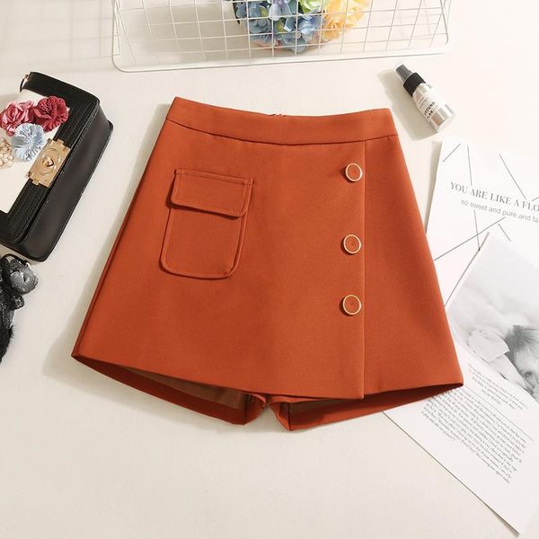 skirts female short skirt button summer 2021 spring empire waist above knee mini pockets solid office lady women, Black
skirts female short skirt button summer 2021 spring empire waist above knee mini pockets solid office lady women, Black