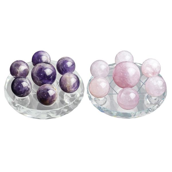 chakra natural crystal points 6 balls polished gemstones for reiki energy meditation decor set novelty items
chakra natural crystal points 6 balls polished gemstones for reiki energy meditation decor set novelty items