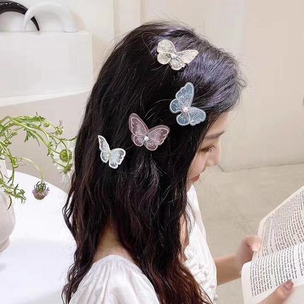 5pcs woman bride butterfly hair clips wedding party barrettes headband women bangs clip for girls accessories, Slivery;white
5pcs woman bride butterfly hair clips wedding party barrettes headband women bangs clip for girls accessories, Slivery;white