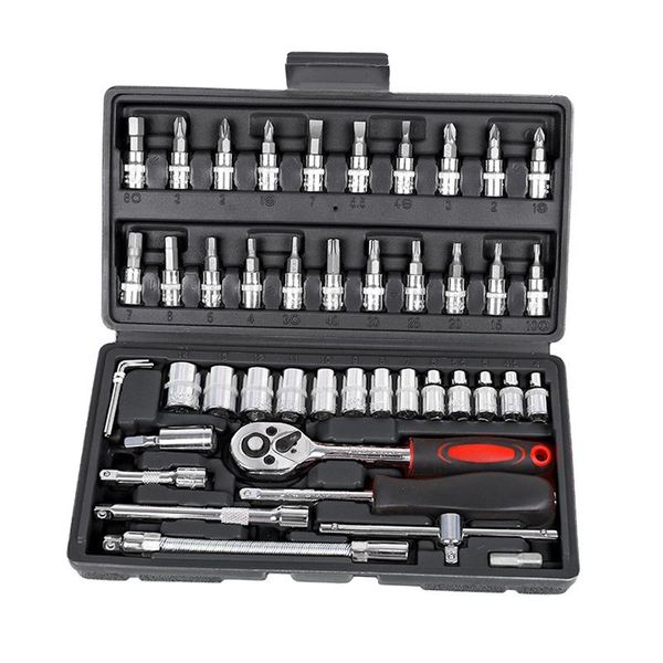 professional hand tool sets plug set, ratchet screriver, torque wrench, household combination appliance suitable for automobile repair, piec
professional hand tool sets plug set, ratchet screriver, torque wrench, household combination appliance suitable for automobile repair, piec