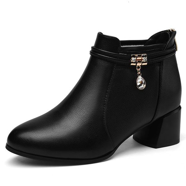 boots women shoes genuine leather single high heels autumn spring martin british style casual short m0007 c58g, Black
boots women shoes genuine leather single high heels autumn spring martin british style casual short m0007 c58g, Black
