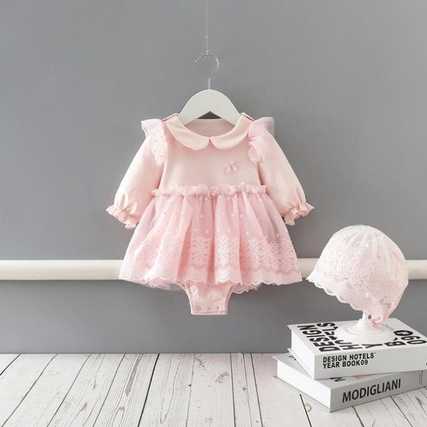 0-24m baby spring autumn bodysuit infant girls lace mesh princess dress christening baptism party wedding jumpsuit with hat l821 jumpsuits, Blue
0-24m baby spring autumn bodysuit infant girls lace mesh princess dress christening baptism party wedding jumpsuit with hat l821 jumpsuits, Blue