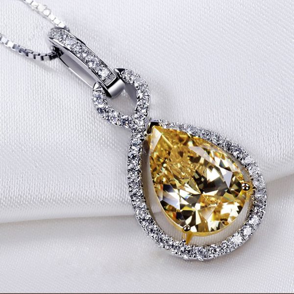 yellow zircon pendants necklace 925 sterling silver bijoux collier elegant women fashion jewelry gifts xdz074
yellow zircon pendants necklace 925 sterling silver bijoux collier elegant women fashion jewelry gifts xdz074