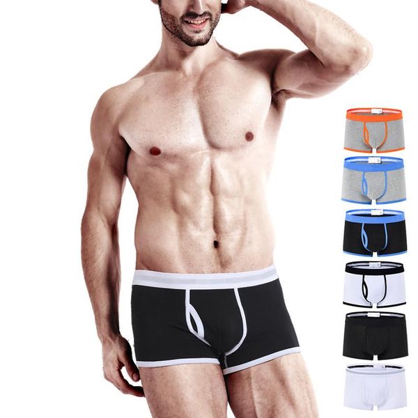 underpants trendy style activity shorts men breathable underwear comfortable boxer, Black;white
underpants trendy style activity shorts men breathable underwear comfortable boxer, Black;white