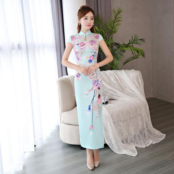 female sweet flower print novelty cheongsam elegant mandarin collar long qipao slim hollow out chinese dress s-3xl ethnic clothing, Red
female sweet flower print novelty cheongsam elegant mandarin collar long qipao slim hollow out chinese dress s-3xl ethnic clothing, Red