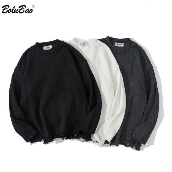 bolubao trendy brand men solid sweaters men high street fashion base sweater autumn casual wild pullover sweater male 210518, White;black
bolubao trendy brand men solid sweaters men high street fashion base sweater autumn casual wild pullover sweater male 210518, White;black