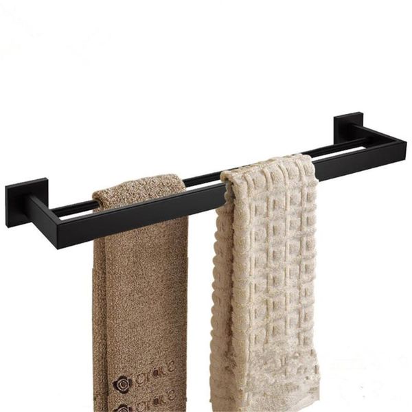 towel racks leyden 304 stainless steel double bars holders antirust wall mounted black bathroom accessory
towel racks leyden 304 stainless steel double bars holders antirust wall mounted black bathroom accessory