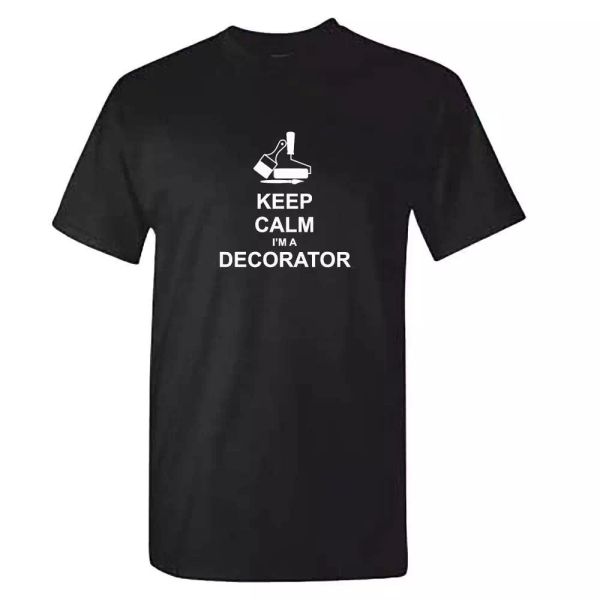 keep calm i'm a decorator tshirt - mens plasterer handy man gift funny painter, White;black
keep calm i'm a decorator tshirt - mens plasterer handy man gift funny painter, White;black