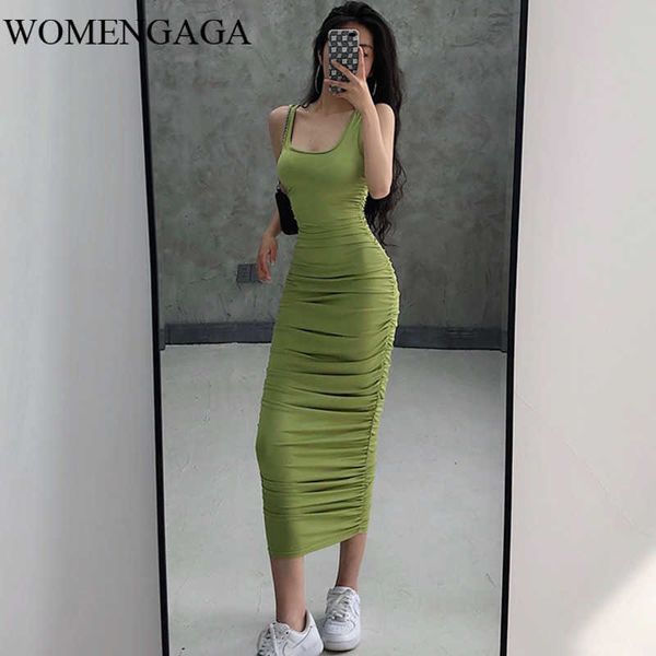 summer solid color sleeveless slim square collar pleated long tank dress girl female 4s88 210603, Black;gray
summer solid color sleeveless slim square collar pleated long tank dress girl female 4s88 210603, Black;gray