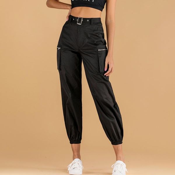 women's pants & capris 2021 women fashion hight waist loose casual sport work harem cargo streetwear trousers daily comfy pant, Black;white
women's pants & capris 2021 women fashion hight waist loose casual sport work harem cargo streetwear trousers daily comfy pant, Black;white