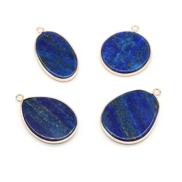 charms trendy natural stone pendant lapis lazuli lasurite pendants for jewelry making necklace accessories, Bronze;silver
charms trendy natural stone pendant lapis lazuli lasurite pendants for jewelry making necklace accessories, Bronze;silver