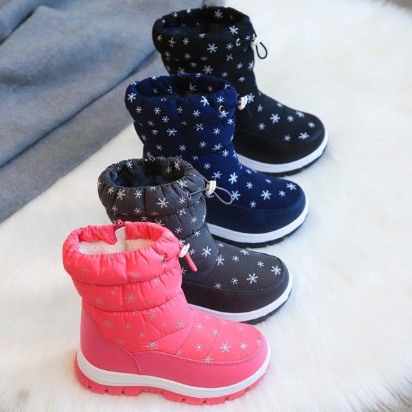 boots russia winter girl children warm with fur fashion waterproof shoes -30 degree kids thick mid non-slip, Black;grey
boots russia winter girl children warm with fur fashion waterproof shoes -30 degree kids thick mid non-slip, Black;grey
