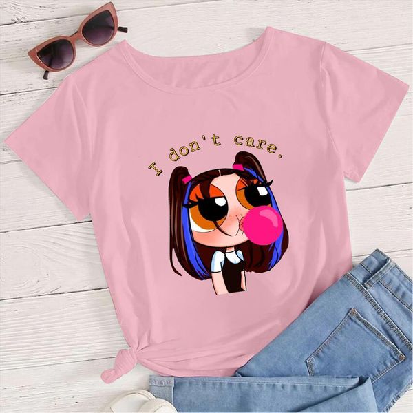 harajuku oversize powerpuff girls series mens and women dont care letter printed streetwear pink summer, White;black
harajuku oversize powerpuff girls series mens and women dont care letter printed streetwear pink summer, White;black