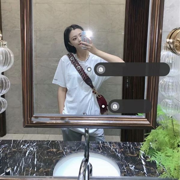 crosin chh 2021 spring and summer new lovers cross sanskrit foam printed short sleeve t-shirt top, White
crosin chh 2021 spring and summer new lovers cross sanskrit foam printed short sleeve t-shirt top, White