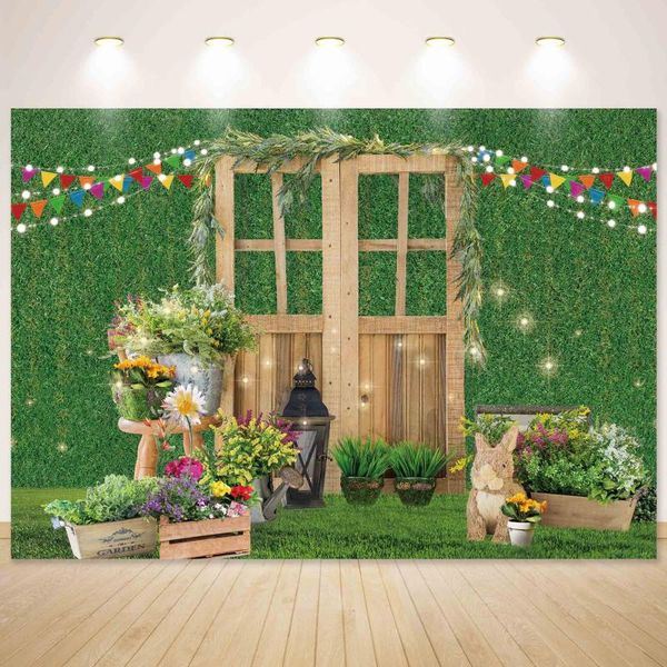 party decoration green spring backdrop hare colorful flags wood door background easter flower grassland kids baby decor
party decoration green spring backdrop hare colorful flags wood door background easter flower grassland kids baby decor