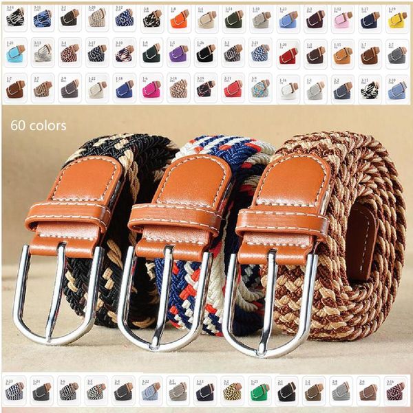 belts men/women canvas pin buckle casual elastic waistband braided jeans 60tpyes 3.3cm in width 107-110cm length, Black;brown
belts men/women canvas pin buckle casual elastic waistband braided jeans 60tpyes 3.3cm in width 107-110cm length, Black;brown