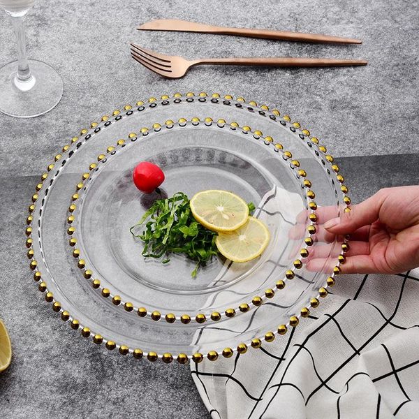 dishes & plates christmas gold rim glass pearl tray transparent beads plate fruit cake western dish golden edge
dishes & plates christmas gold rim glass pearl tray transparent beads plate fruit cake western dish golden edge