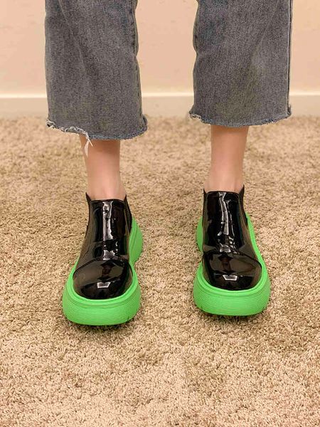 dress shoes sapatos mulher apartamentos estilo britânico oxfords tamancos plataforma all-match modis vestido de couro preppy verão creepers, Black
dress shoes sapatos mulher apartamentos estilo britânico oxfords tamancos plataforma all-match modis vestido de couro preppy verão creepers, Black