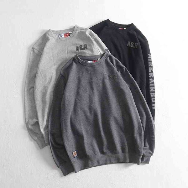 2021spring new loose sports pullover terry collar long sleeve sweater men's simple cotton versatile jacket, Black
2021spring new loose sports pullover terry collar long sleeve sweater men's simple cotton versatile jacket, Black