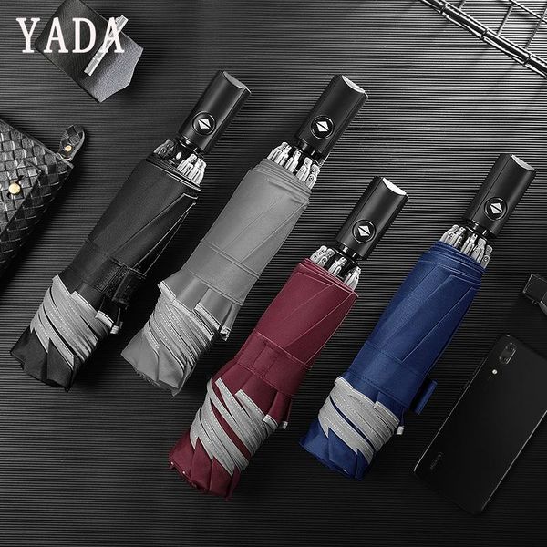 umbrellas yada reverse reflective strip folding automatic umbrella for women anti-uv rainproof protection parasol rain sun yd098
umbrellas yada reverse reflective strip folding automatic umbrella for women anti-uv rainproof protection parasol rain sun yd098