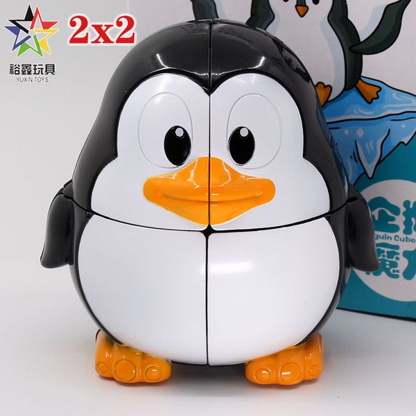 Magic cube puzzle YuXin animal 2x2x2 puzzle cube Penguin professional cube cute lovely toys twist wisdom educational game
Magic cube puzzle YuXin animal 2x2x2 puzzle cube Penguin professional cube cute lovely toys twist wisdom educational game