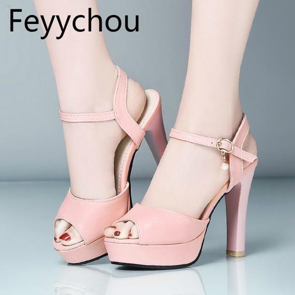 women sandals super high heel beach shoes summer pu pearl buckle peep toe platform 2021 fashion casual wedding blue pink white, Black
women sandals super high heel beach shoes summer pu pearl buckle peep toe platform 2021 fashion casual wedding blue pink white, Black