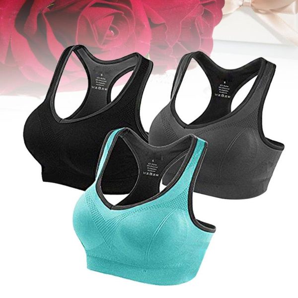3pcs girls fitness padded seamless vest tank stretch workout female nylon push gym clothing, White;black
3pcs girls fitness padded seamless vest tank stretch workout female nylon push gym clothing, White;black