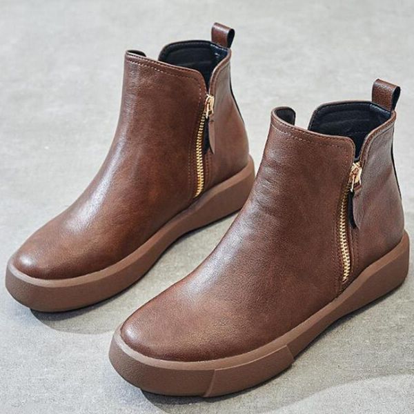 boots 2021 winter cotton women shoes fashion british style zip warm plush for short women's ladies ankle ll533, Black
boots 2021 winter cotton women shoes fashion british style zip warm plush for short women's ladies ankle ll533, Black