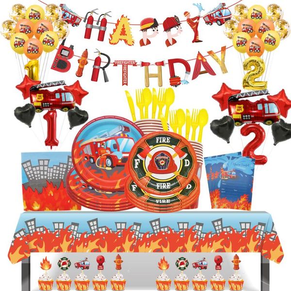 disposable dinnerware fire truck party supplies plates napkins cups tablecloth banner firefighter sam decorations kids boys home decor outdo
disposable dinnerware fire truck party supplies plates napkins cups tablecloth banner firefighter sam decorations kids boys home decor outdo