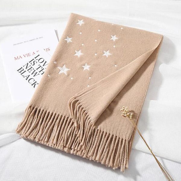 200*70cm women australian star woollen scarf cashmere changed color in the sunshine scarves with tassel lady winter big shawl, Blue;gray
200*70cm women australian star woollen scarf cashmere changed color in the sunshine scarves with tassel lady winter big shawl, Blue;gray