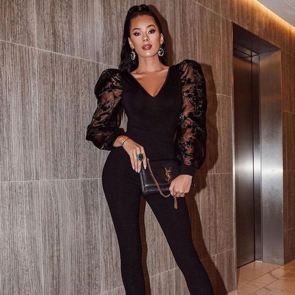 women's jumpsuits & rompers mesh embroidered long sleeve slim v-neck bodysuit spring and autumn retro bubble sleeves bodysuits combinai, Black;white
women's jumpsuits & rompers mesh embroidered long sleeve slim v-neck bodysuit spring and autumn retro bubble sleeves bodysuits combinai, Black;white