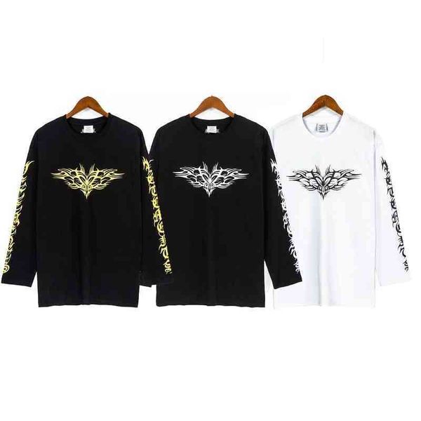 chaopai weitemeng items high street totem os loose men's and women's long sleeve t-shirt bottomed shirt, Black
chaopai weitemeng items high street totem os loose men's and women's long sleeve t-shirt bottomed shirt, Black
