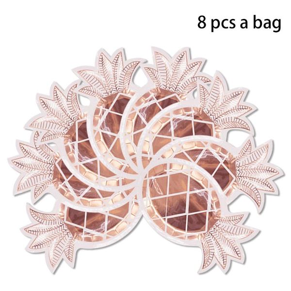 disposable dinnerware 8pc rose gold pineapple paper plates shiny foil wedding baptism birthday party plate carnival supplie
disposable dinnerware 8pc rose gold pineapple paper plates shiny foil wedding baptism birthday party plate carnival supplie