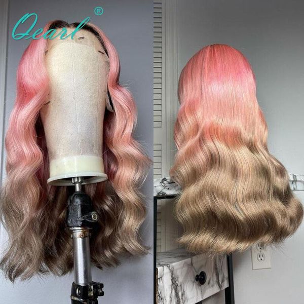 lace wigs front wig human hair pre plucked 30" body wave frontal 13x6 ombre pink ashy colored natural remy 150% qearl, Black;brown
lace wigs front wig human hair pre plucked 30" body wave frontal 13x6 ombre pink ashy colored natural remy 150% qearl, Black;brown
