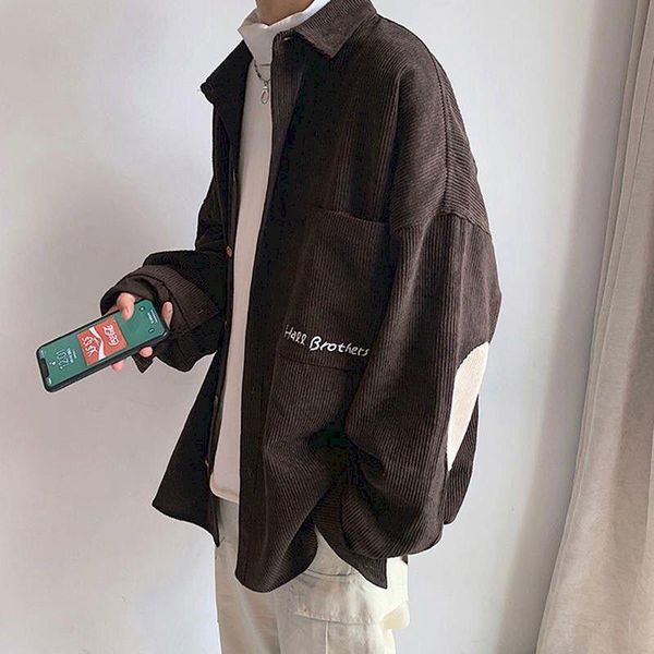 men's casual shirts fonekie corduroy jacket men autumn winter korean loose japanese long-sleeved shirt student jackets retro baseball u, White;black
men's casual shirts fonekie corduroy jacket men autumn winter korean loose japanese long-sleeved shirt student jackets retro baseball u, White;black