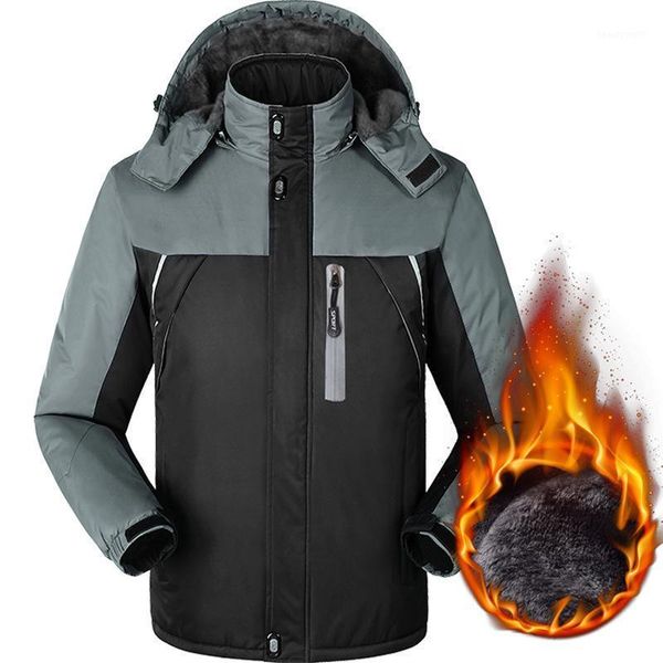 mens jacket with velvet thickening mid-length outdoor cold-proof cotton patchwork yes trenchcoat goth clothing men's trench coats, Tan;black
mens jacket with velvet thickening mid-length outdoor cold-proof cotton patchwork yes trenchcoat goth clothing men's trench coats, Tan;black