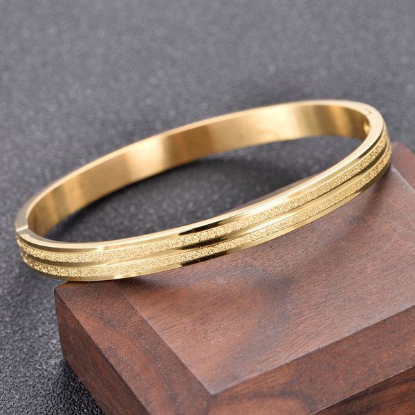 bangles bracelets titanium steel bracelet vietnam frosted, Black 
bangles bracelets titanium steel bracelet vietnam frosted, Black