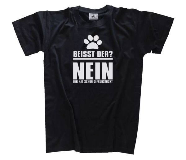 bites the - nein the hat already gefruehstueckt - dogs dog owner t-shirt s-3xl, White;black
bites the - nein the hat already gefruehstueckt - dogs dog owner t-shirt s-3xl, White;black