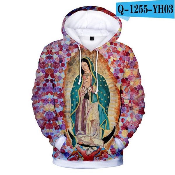 men's hoodies & sweatshirts classic our lady of guadalupe virgin mary mexico 3d long sleeve hoodie boys/girls kids cool pullover, Black
men's hoodies & sweatshirts classic our lady of guadalupe virgin mary mexico 3d long sleeve hoodie boys/girls kids cool pullover, Black