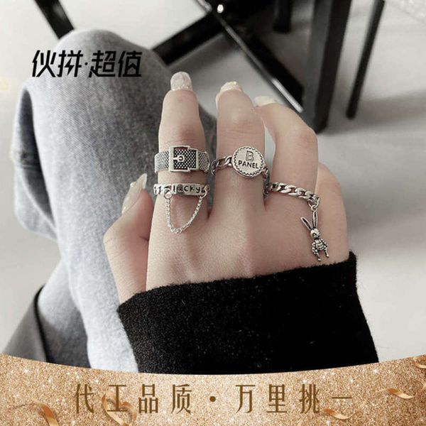 ring women's fashion, personality, cool style, open mouth, abstaining from net, red, simple hip hop index finger ring, Black
ring women's fashion, personality, cool style, open mouth, abstaining from net, red, simple hip hop index finger ring, Black